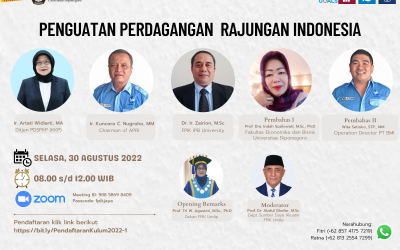 “Penguatan Perdagangan Rajungan Indonesia”