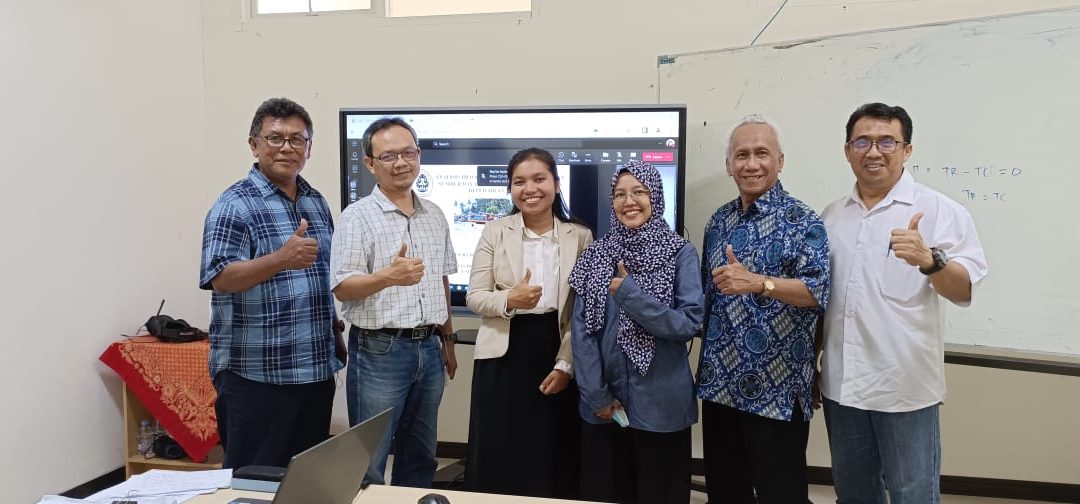 Ujian Tesis Program Magister Manajemen Sumber Daya Perairan