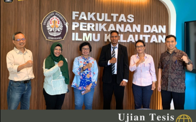 Ujian Tesis Program Studi Magister Manajemen Sumber Daya Perairan an Aquilio Pereira