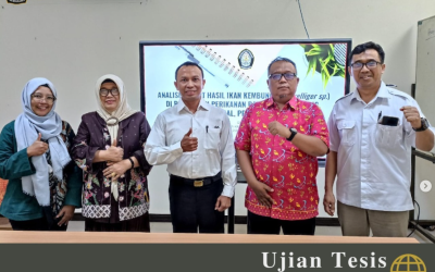 Ujian Tesis Program Magister Manajemen Sumberdaya Perairan an Iman Kadarusman