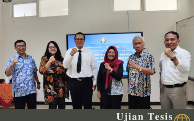 Ujian Tesis Program Magister Manajemen Sumberdaya Perairan an Muhammad Kukuh Mujiyono