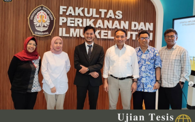 Ujian Tesis Program Studi Magister Manajemen Sumber Daya Perairan an Kun Budi Nugroho