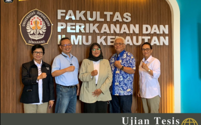 Ujian Tesis Program Magister Manajemen Sumber Daya Perairan an Michelia Fitrianing Setyawan