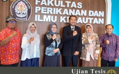 Ujian Tesis Program Studi Magister Manajemen Sumber Daya Perairan an Muhammad Rosihun