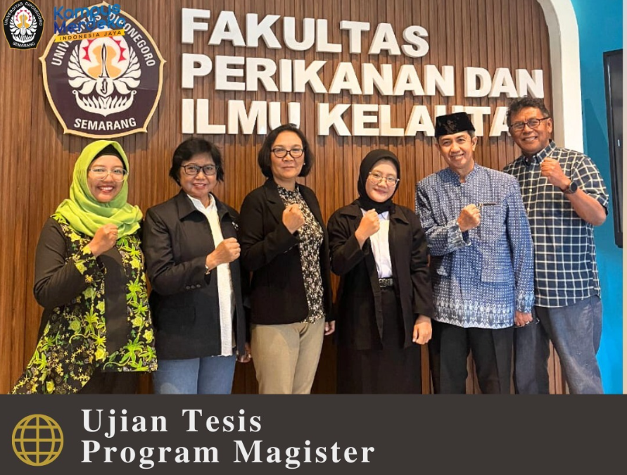 Ujian Tesis Program Magister Manajemen Sumber Daya Perairan an Mei Larasati