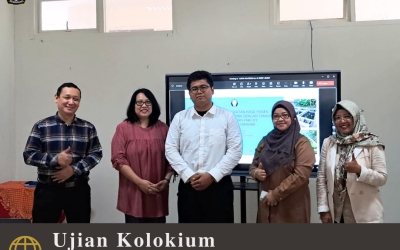 Colloquium Examination of Thesis Proposal for Master Program in Aquatic Resources Management by Muhammad Rizqy Adam