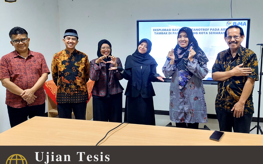 Ujian Tesis Program Magister Manajemen Sumber Daya Perairan an Ananda Tania Salsabila