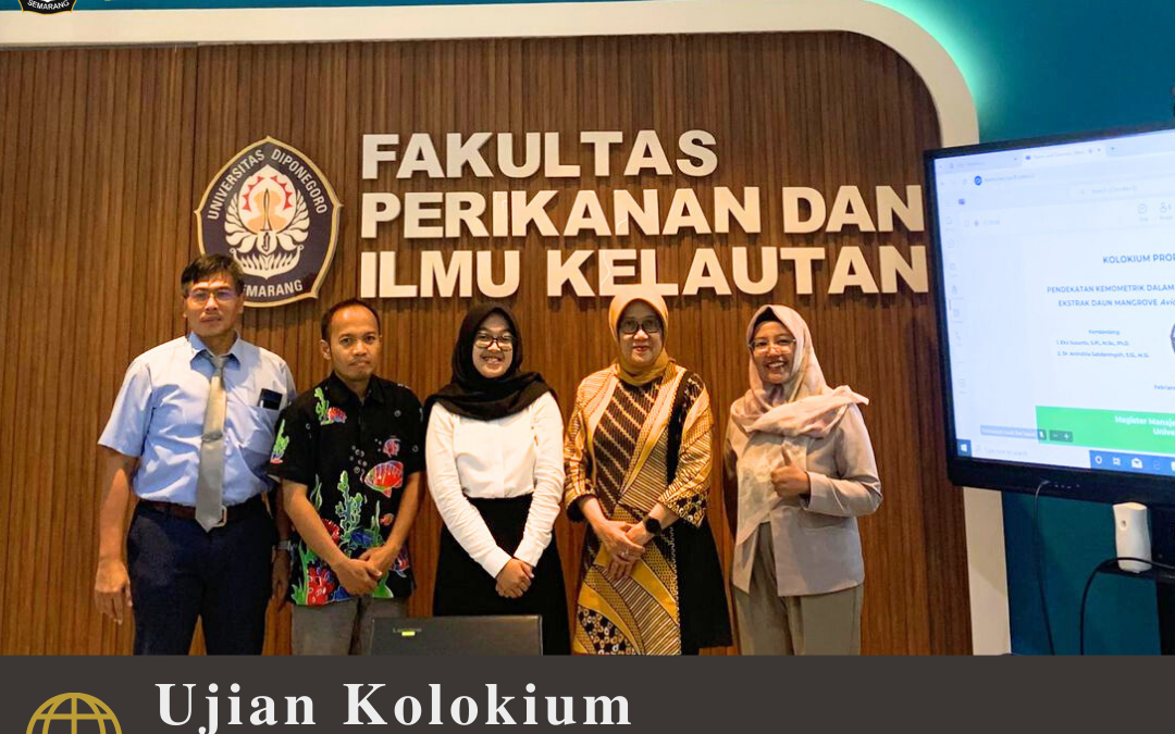 Colloquium Examination of Thesis Proposal for Master Program in Aquatic Resources Management by Febriansyah Hanik Dwi Saputri