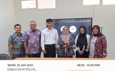 Colloquium Examination of Thesis Proposal for Master Program in Aquatic Resources Management by Nurul Aziz