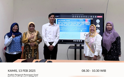 Colloquium Examination of Thesis Proposal for Master Program in Aquatic Resources Management by Fikri Haryono