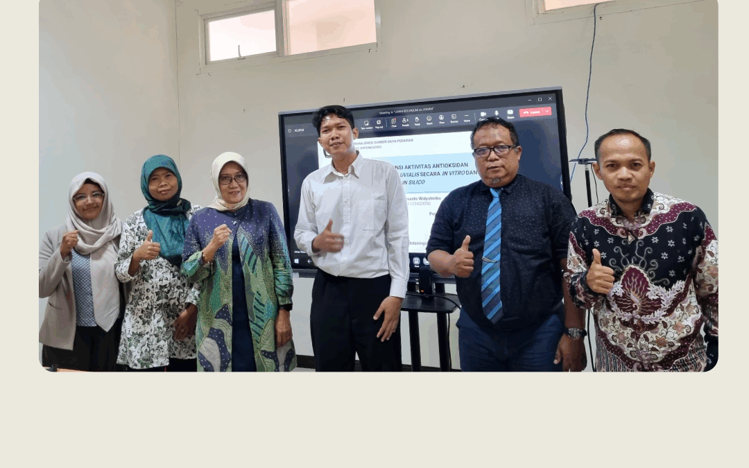 Ujian Kolokium Proposal Tesis Program Magister Manajemen Sumber Daya Perairan an Johan Yesanto Widyatmiko