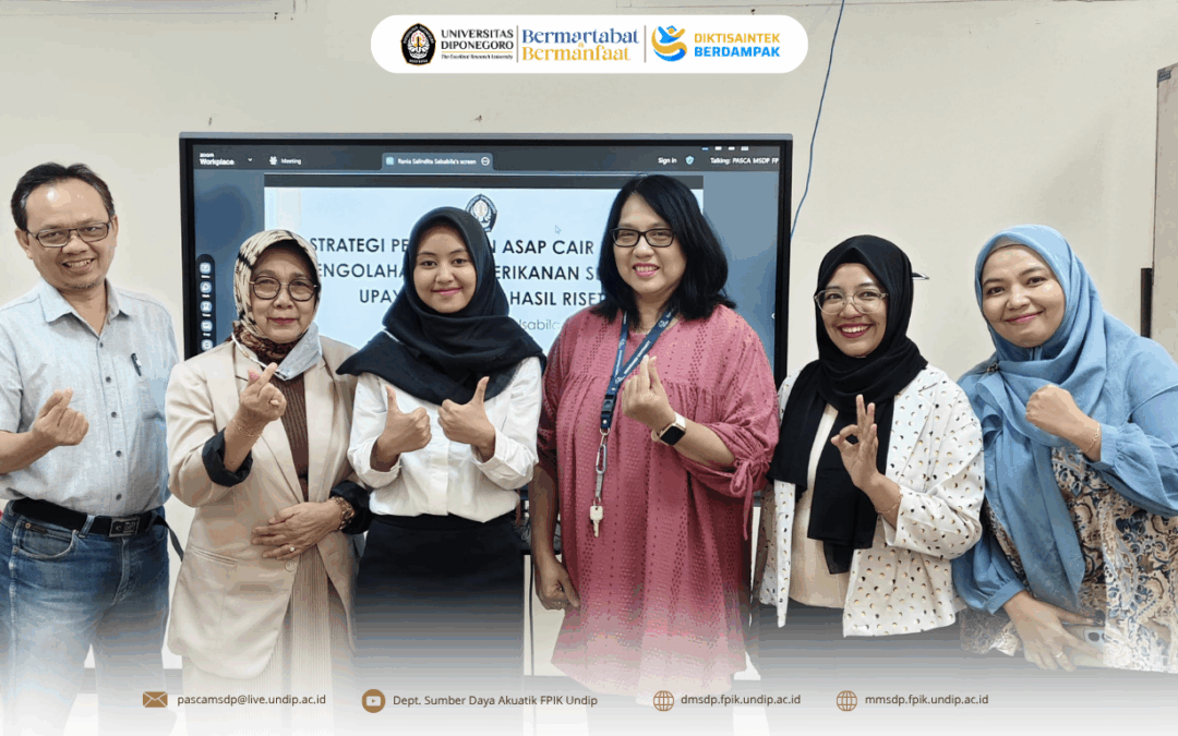 Ujian Kolokium Proposal Tesis Program Magister Manajemen Sumberdaya Perairan an Rania Salindita