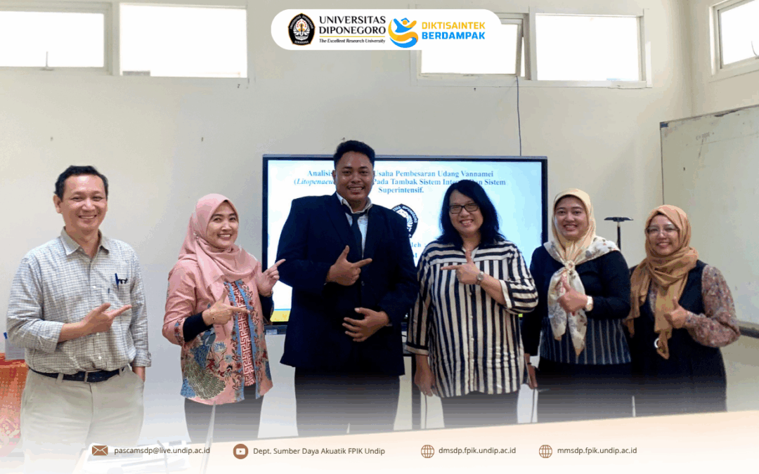 Ujian Tesis Program Magister Manajemen Sumberdaya Perairan an Dika Febriyana Ilham